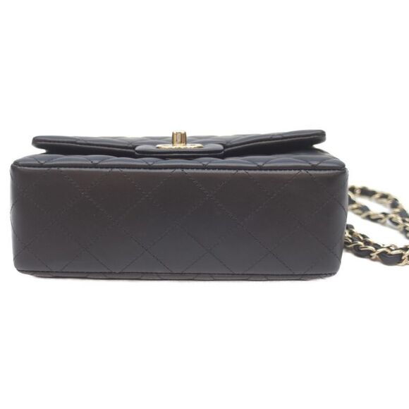 Chanel No 30 A69900 Black Ghardware Ram Miniature Lace 20 Chain Shoulder - Picture 5 of 10